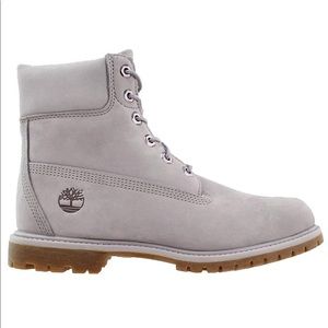 Timberland 6” boots size 7.5 W grey